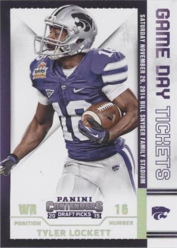 2015 Panini Contenders Draft Picks Tyler Lockett #49