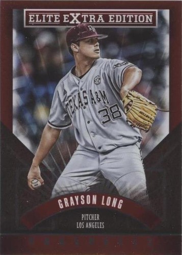 2015 Panini Elite Extra Edition - Grayson Long #105