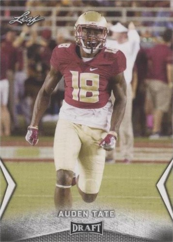 2018 Leaf Draft Auden Tate #06