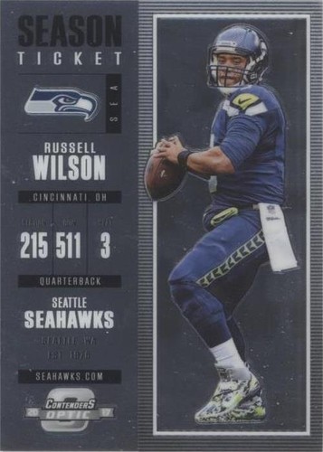 2017 Panini Contenders Optic Russell Wilson #53