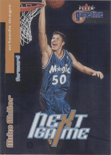 2000-01 Fleer Game Time - Mike Miller #110