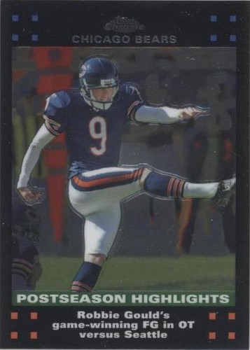 2007 Topps Chrome Robbie Gould #TC163