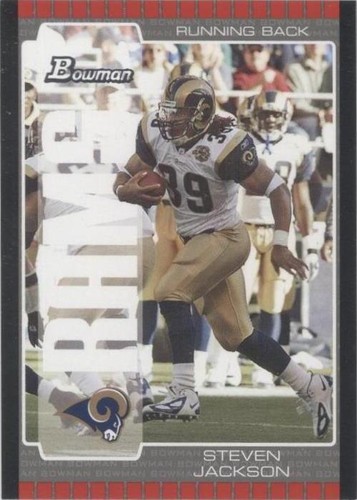 2005 Bowman Steven Jackson #77