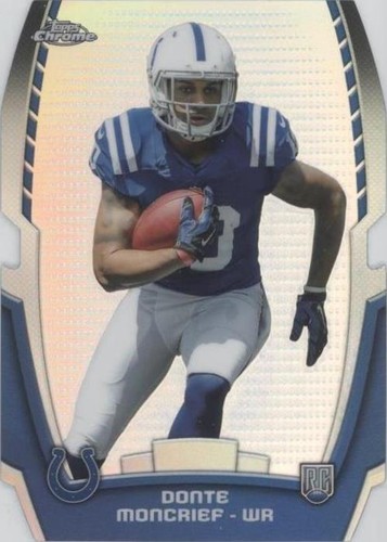 2014 Topps Chrome Donte Moncrief #CRDC-DM