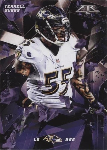 2015 Topps Fire Terrell Suggs #10