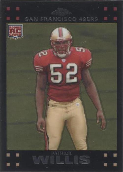 2007 Topps Chrome Patrick Willis #TC240