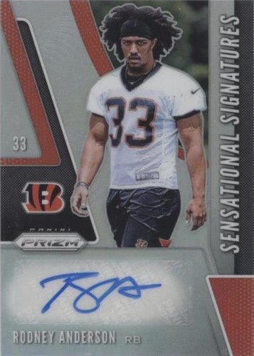 2019 Panini Prizm Rodney Anderson #SE-ROA