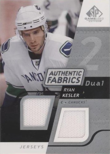 2008-09 SP Game Used Edition - Ryan Kesler #AF-RK