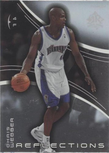 2003-04 Upper Deck Triple Dimensions - Chris Webber #71