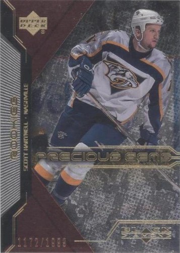 2000-01 Upper Deck Black Diamond - Scott Hartnell #124