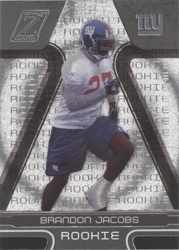 2005 Donruss Zenith Brandon Jacobs #105