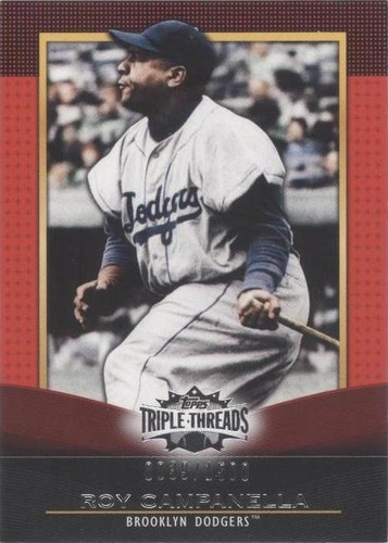 2011 Topps Triple Threads - Roy Campanella #18