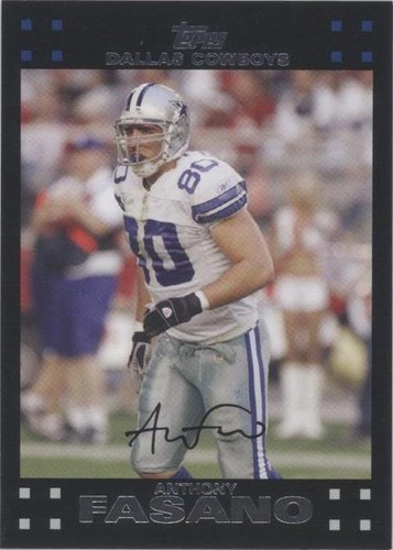 2007 Topps Anthony Fasano #218