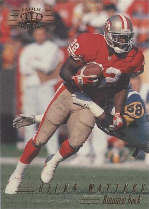 1994 Pacific Crown Collection Ricky Watters #44