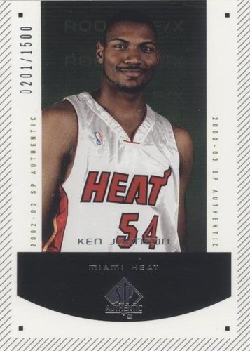 2002-03 SP Authentic - Ken Johnson #202