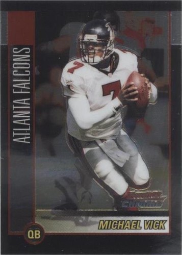 2002 Bowman Chrome Michael Vick #35