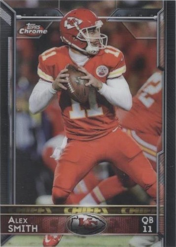 2015 Topps Chrome Alex Smith #81