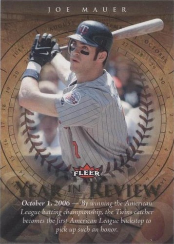 2007 Fleer - Joe Mauer #YR-JM