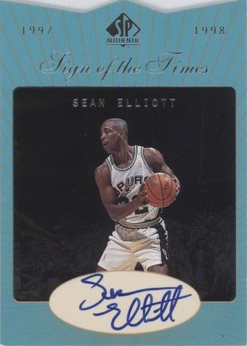 1997-98 SP Authentic - Sean Elliott #SE