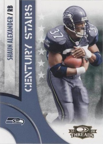 2008 Donruss Threads Shaun Alexander #CS-16