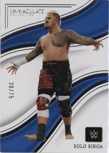 2023 Panini Immaculate Collection WWE - Solo Sikoa #82