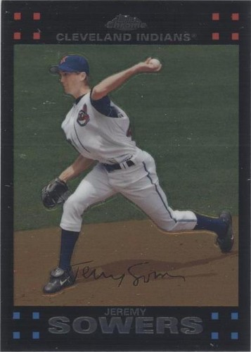 2007 Topps Chrome - Jeremy Sowers #24