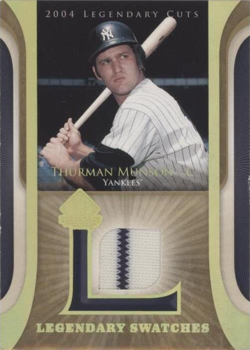 SP Legendary Cuts 2004 - Thurman Munson #LSW-TM