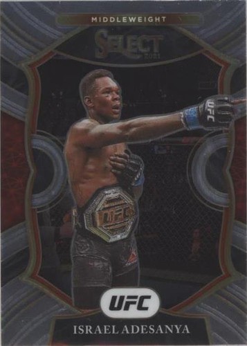 2021 Panini Select UFC - Israel Adesanya #64
