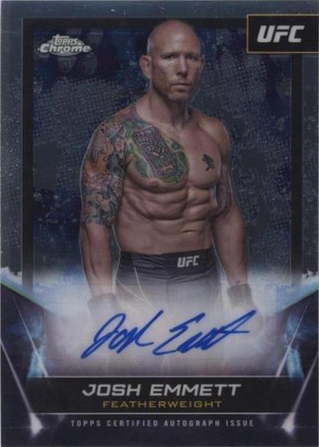 2024 Topps Chrome UFC - Josh Emmett #FNA-JEM