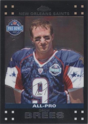 2007 Topps Chrome Drew Brees #TC157