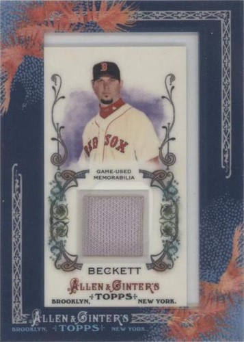 2011 Topps Allen & Ginter's - Josh Beckett #AGR-JBE