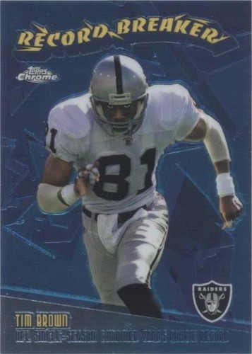 2003 Topps Chrome Tim Brown #RB28