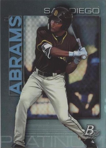 2020 Bowman Platinum - C.J. Abrams #TOP-10