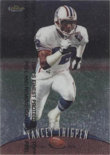 1998 Topps Finest Yancey Thigpen #210