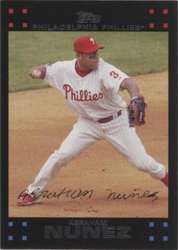 2007 Topps Updates & Highlights - Abraham Nunez #UH100