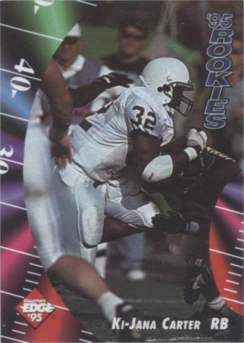 1995 Collector's Edge Ki-Jana Carter #3