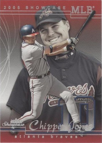 2005 Fleer Showcase - Chipper Jones #40