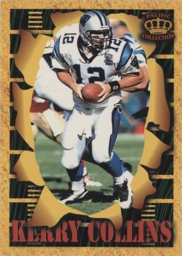 1996 Pacific Invincible Kerry Collins #SM24