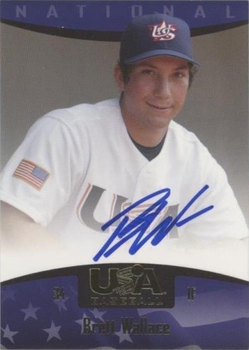 2008 Upper Deck 2007 USA Baseball National Teams - Brett Wallace #81