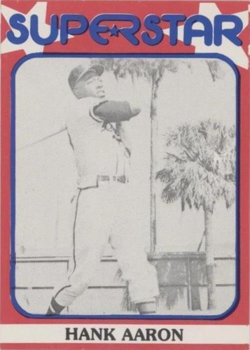 1982 TCMA Superstars Second Series - Hank Aaron #57