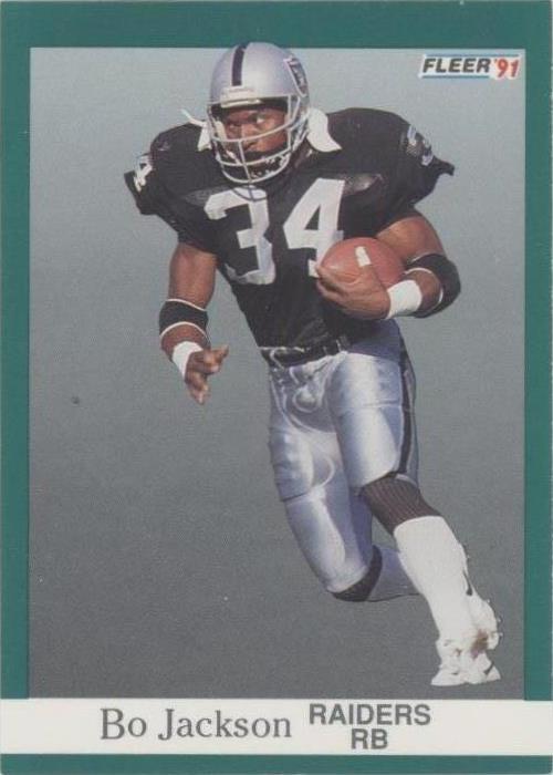 Fleer Bo Jackson #110 1991