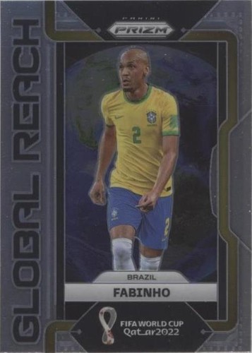 2022 Panini Prizm World Cup Qatar Fabinho #14
