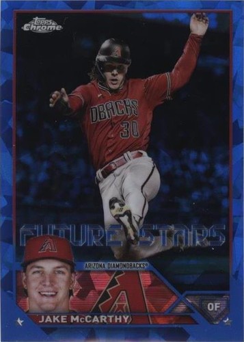 2023 Topps Chrome Sapphire Edition - Jake McCarthy #422