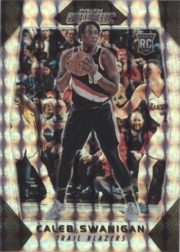 2017-18 Panini Prizm Mosaic - Caleb Swanigan #7