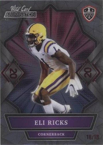 2021 Wild Card Alumination NIL Collegiate Edition Eli Ricks #ANBC-15