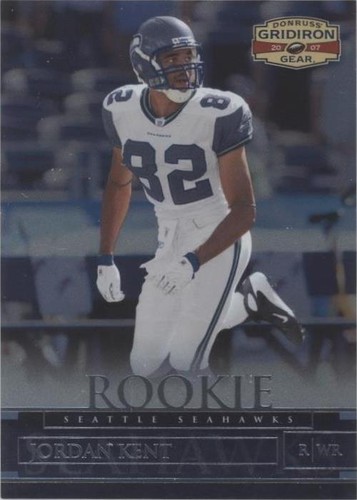 2007 Donruss Gridiron Gear Jordan Kent #153