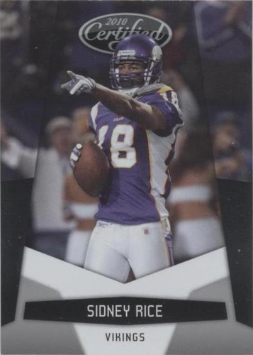 2010 Certified Sidney Rice #86