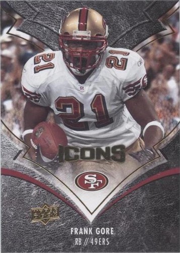 2008 Upper Deck Icons Frank Gore #84