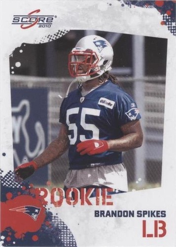 2010 Score Brandon Spikes #313