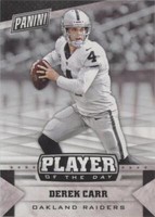 2016 Panini NFL Player of the Day Derek Carr #16